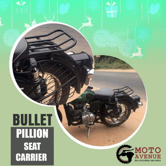 PILLION SEAT CARRIER AND SOLO SEAT CARRIER FOR ROYAL ENFIELD