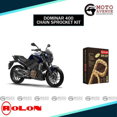 BAJAJ DOMINAR 400 ROLON BRASS CHAIN SPROCKET KIT