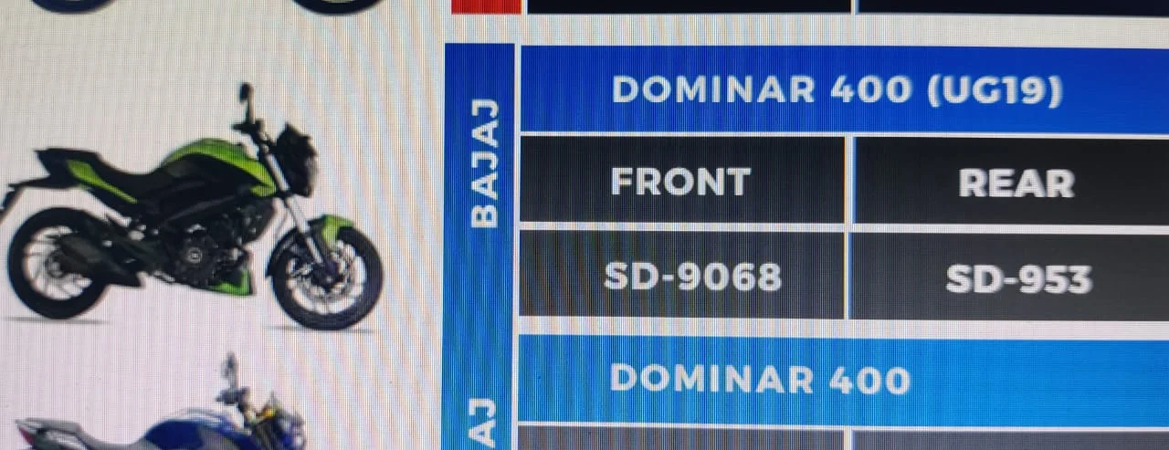 VESRAH Ceramic Brake PAD for Bajaj Dominar 400 UG19 - Image 2