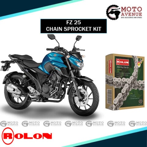 Rolon Chain Sprocket Kit For Yamaha FZ 25 And FAZER 25