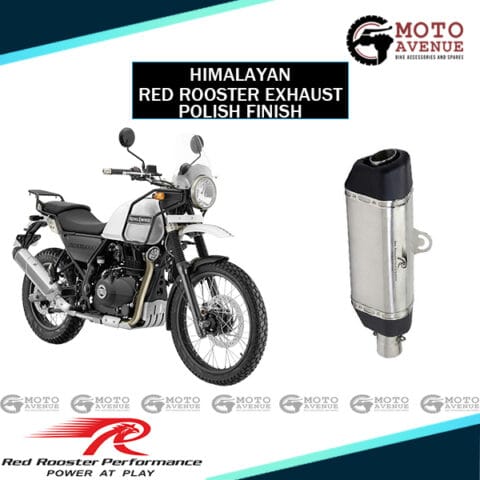 Red Rooster Performance RRP Vertex Royal Enfield Himalayan Exhaust System