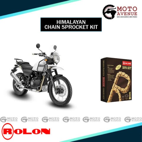 Rolon Brass Chain Sprocket Kit For Royal Enfield HIMALAYAN