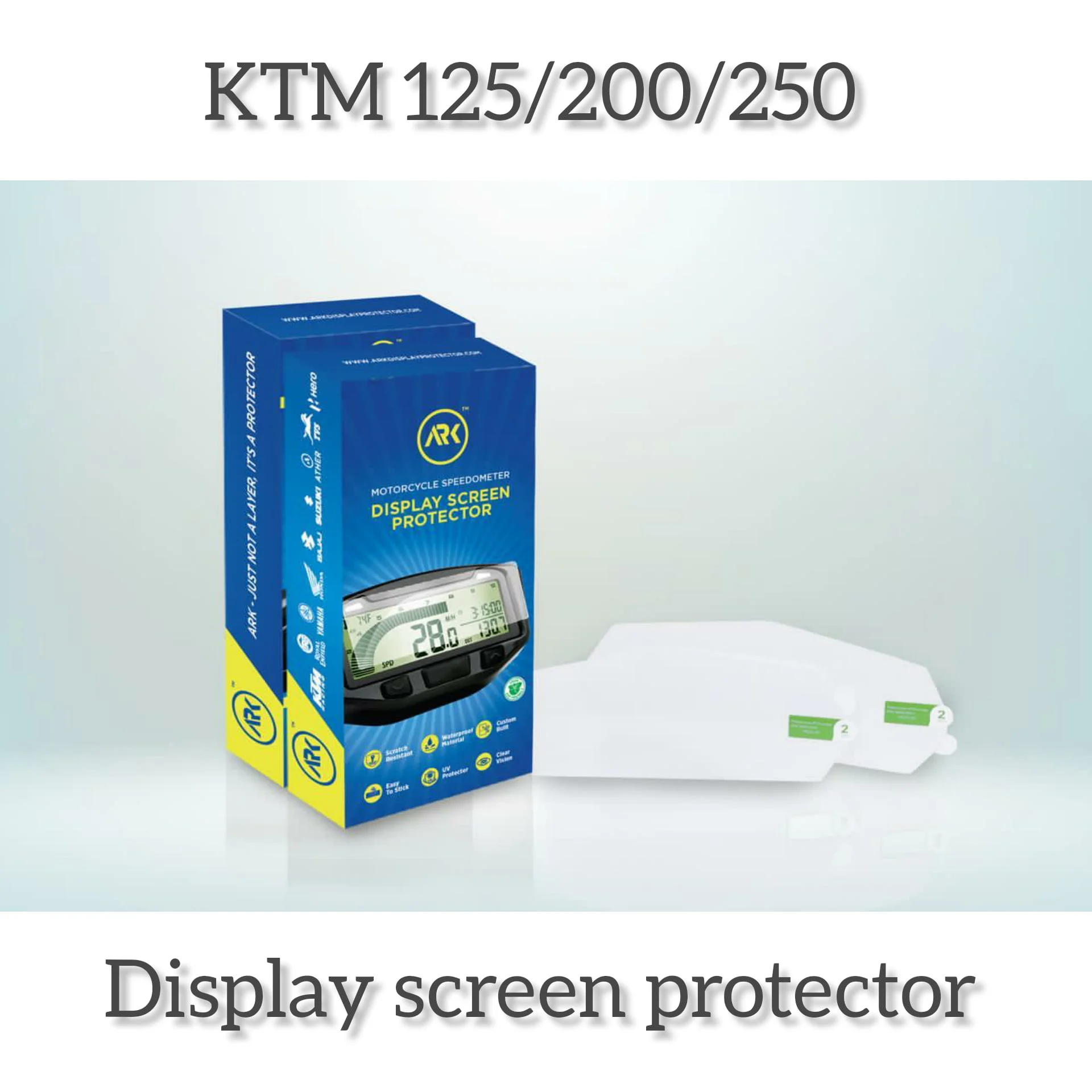 DISPLAY SCREEN PROTECTOR FOR DUKE/RC 125/200/250