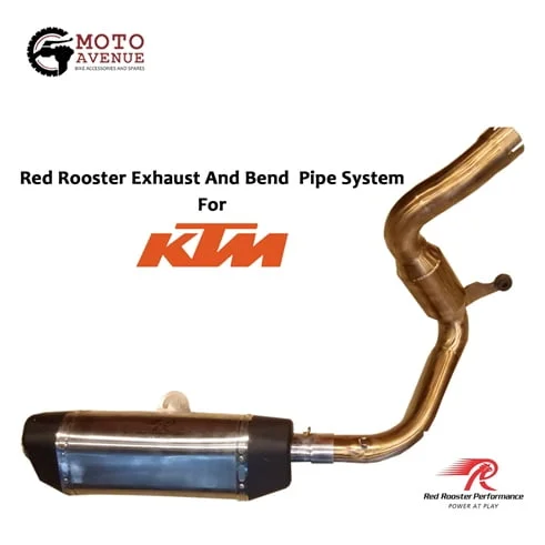 Red Rooster Performance Exhaust And Bend Pipe System for KTM 200 AND 390 (OLD)