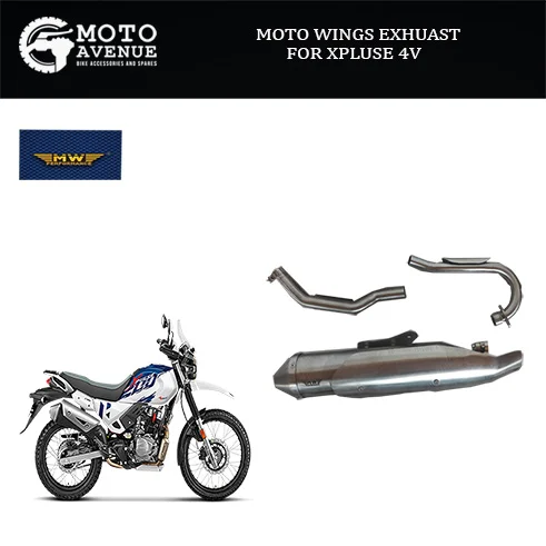 MOTO WINGS EXHUAST AND BENDPIPE FOR XPLUSE 4V