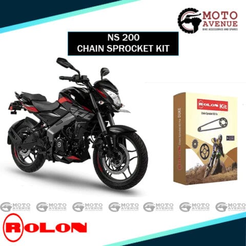 Rolon Chain Sprocket Kit For Bajaj Pulsar 200 NS and Pulsar 200 AS