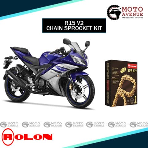 YAMAHA R15 V2 ROLON BRASS CHAIN SPROKET KIT