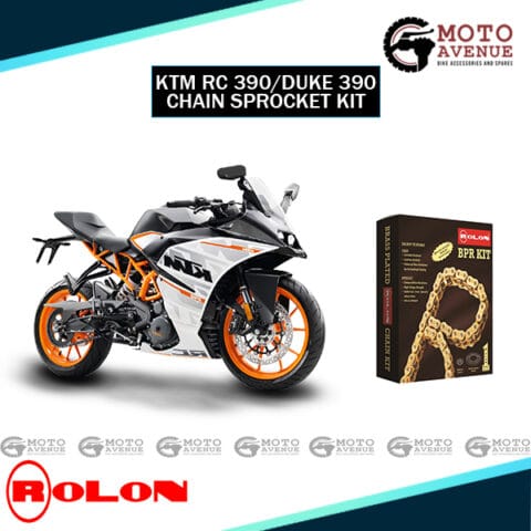 KTM DUKE 390 and RC 390 Rolon Brass Chain Sprocket Kit