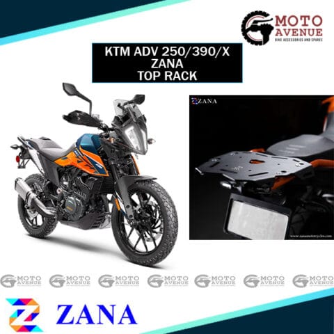 ZANA TOP RACK WITH PLATE ORANGE( TYPE-2) KTM ADV 250 / 390 / 390 X
