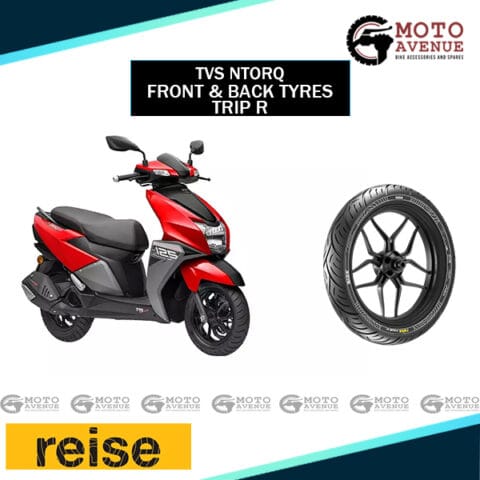 REISE TRIPR FOR TVS NTORQ FRONT 100/80-12 TUBELESS
