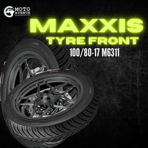 MAXXIS TYRE FOR NS 200 FRONT 100/80-17 M6311 TUBELESS