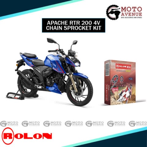 Apache RTR 200 4V Rolon Chain Sprocket Kit