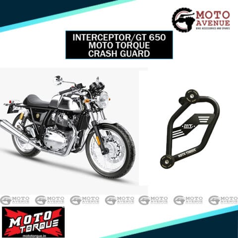 ROYAL ENFIELD INTERCEPTOR 650 / GT 650 CRASH GUARD V2 BY MOTO TORQUE
