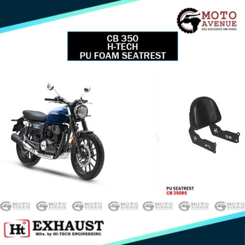 Honda CB 350 RS REAR PU SEAT REST / BACK REST SB 918 by HIGH-TECH