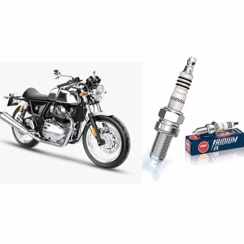 Image of Royal Enfield Continental GT 650 Iridium Spark Plug by NGK