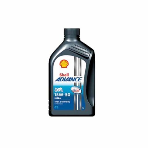 Shell Advance Ultra 4T 15W-50 API Fully Synthetic Motorbike Engine Oil (1L)