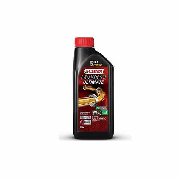 Castrol POWER1 ULTIMATE 5W-40 4-AT Synthetic Engine Oil