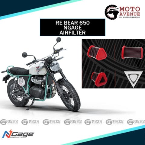 Image of NGage Hyper Flow Air Filters for Royal Enfield Bear 650