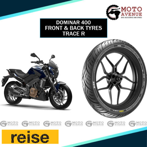 Image Bajaj Dominar 400 Front and Back Trace R tyre by reise