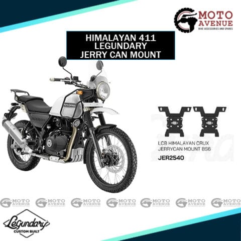 Image of Royal Enfield Himalayan 411 Jerry Can Mount by Legundary