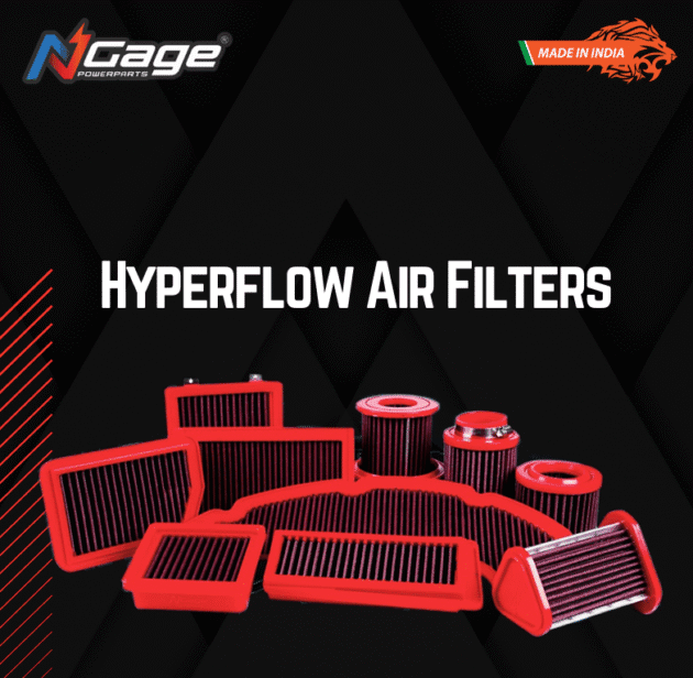 NGage Hyper Flow Air Filters for Royal Enfield Interceptor 650 - Image 2