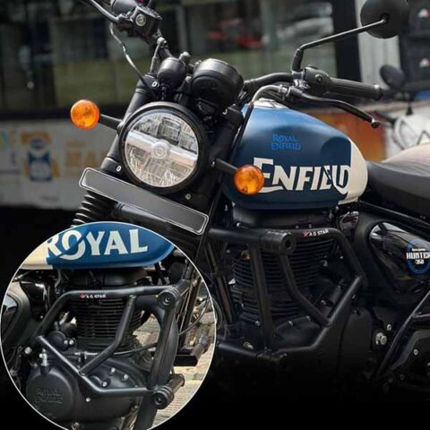 Image of hunter crash guard