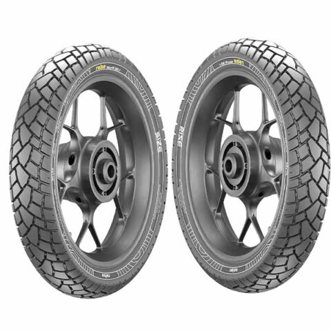 Image of Reise TourR Front 110/70-17 and Rear 150/60-17 Tubeless Tyres For R3,R15